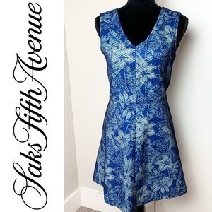 NWT Saks Fifth Avenue Hawaiian Dress
